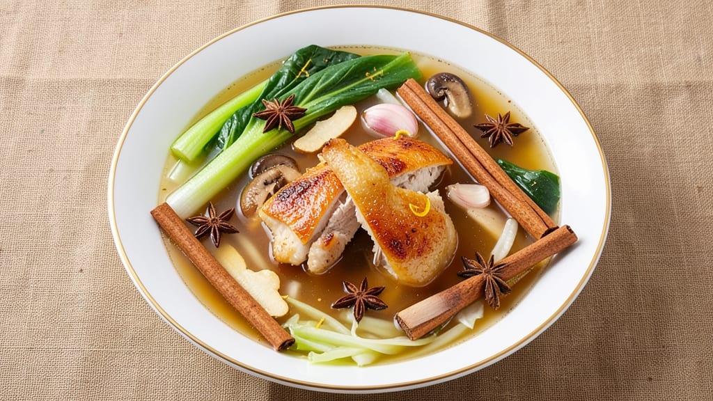 Best Chinese Chicken Soup Recipe With Vegetables: Fragrant Ginger-Lime Broth Magic