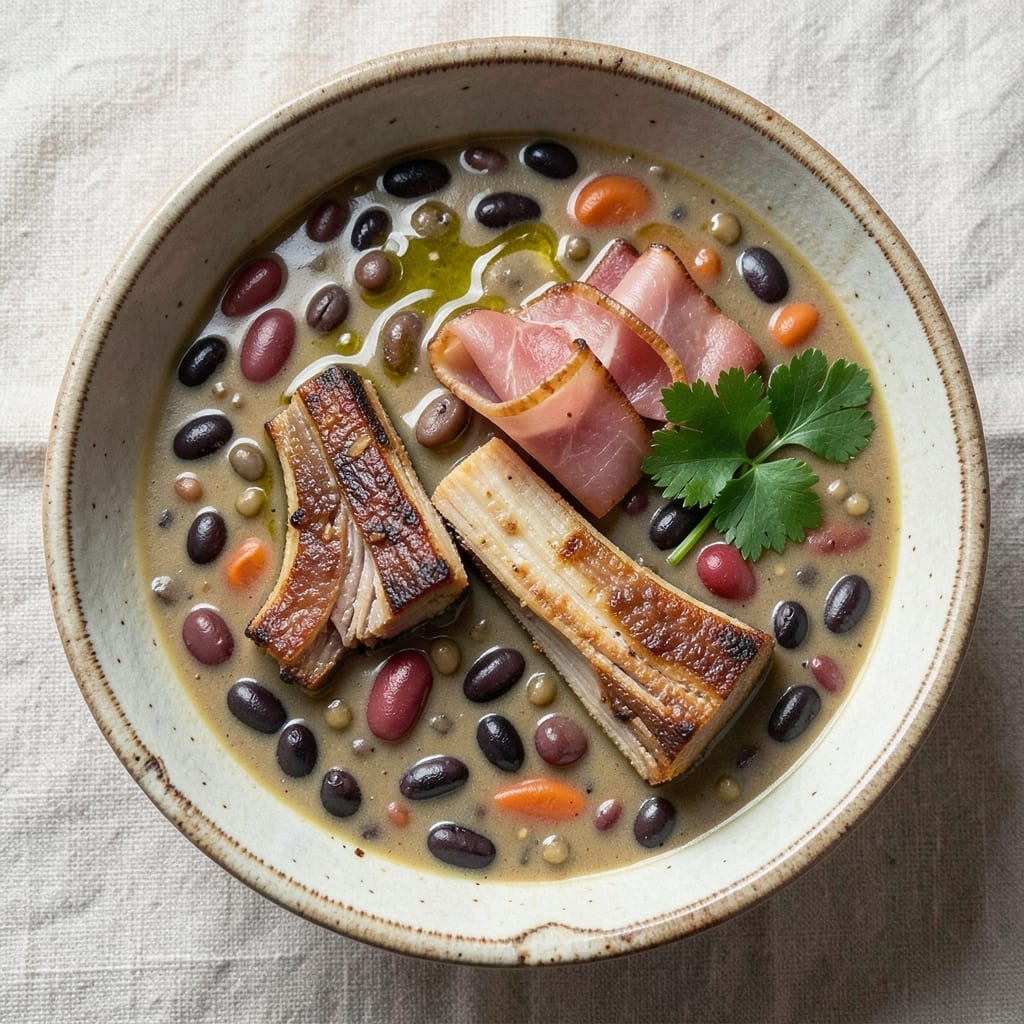 16 Bean Soup Recipe With Ham Bone: Slow-Simmered Umami Depth From Homemade Broth