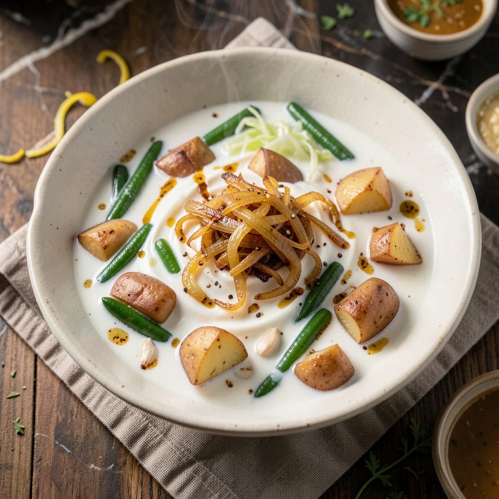 Acorda Soup Recipe: Creamy Potato and Coconut Comfort