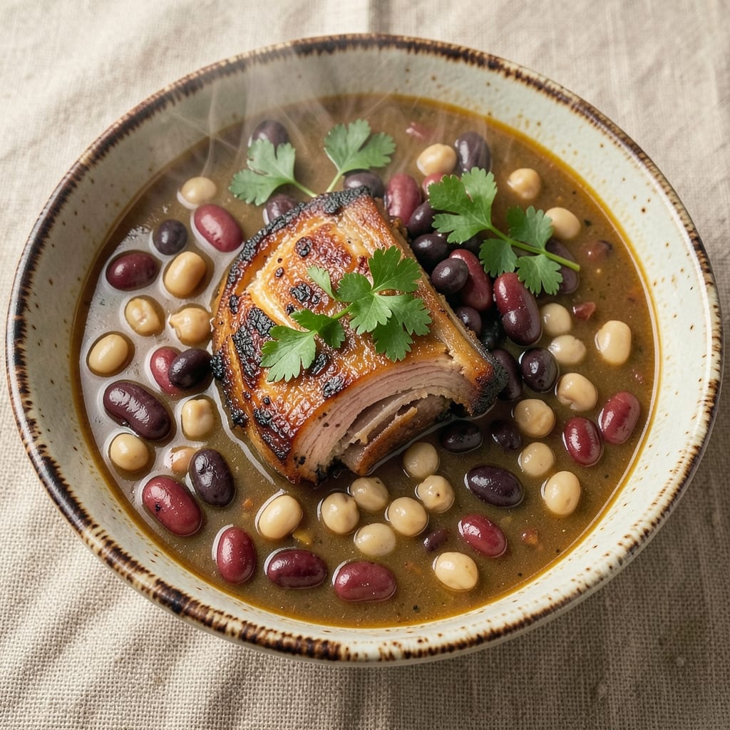 13 Bean Soup with Ham Hock Recipe: Slow-Simmered Smoky Richness