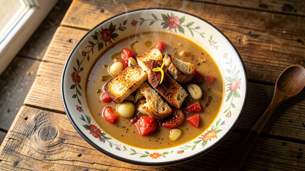 Andalusian Soup Recipe: Smoky Paprika and Garlic-Roasted Vegetable Depth