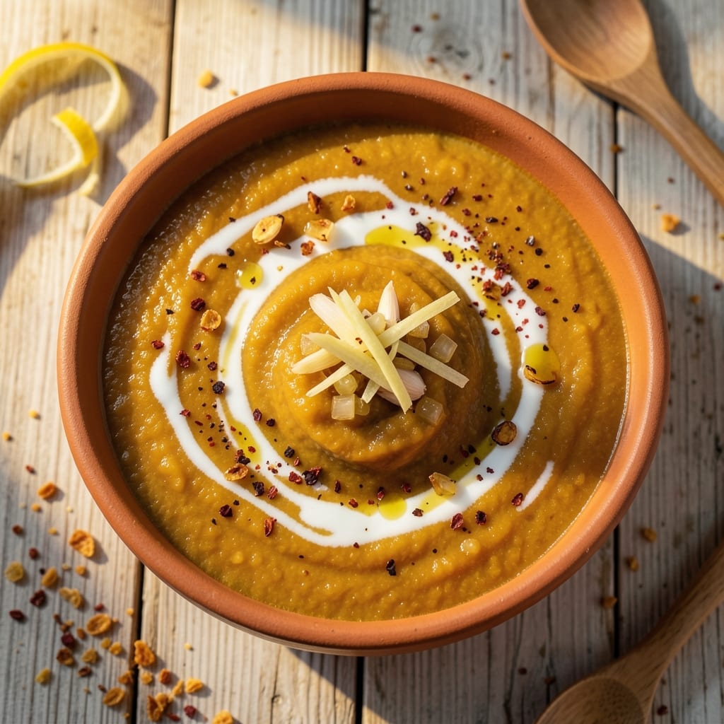 African Pumpkin Soup Recipe: Coconut-Spiced Velvety Richness