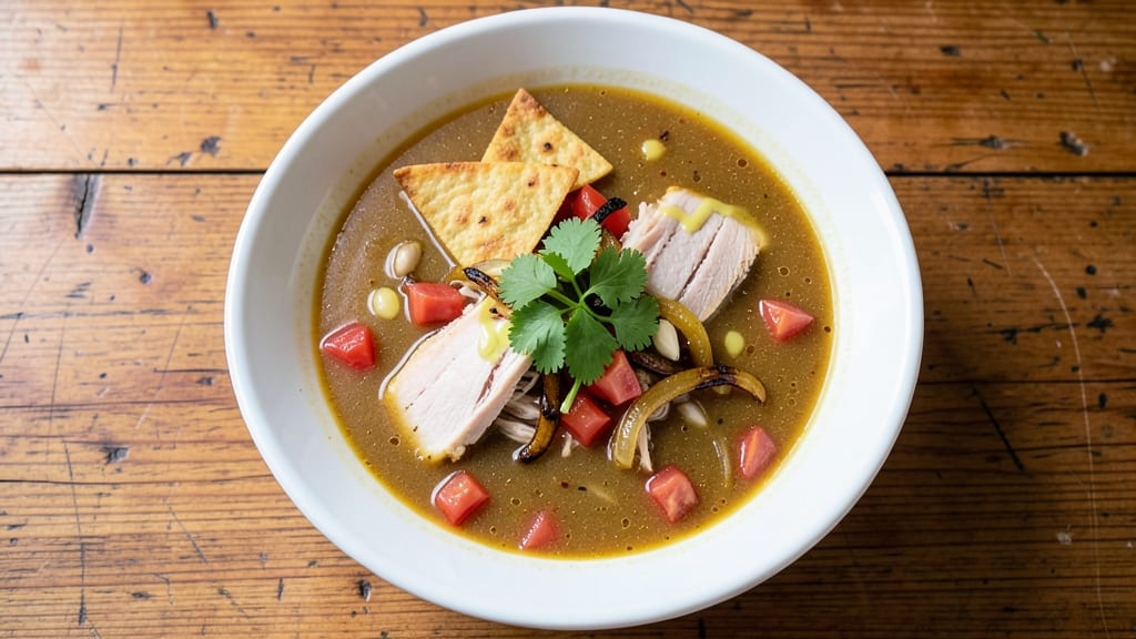 Bear Creek Chicken Tortilla Soup Recipe: Crispy Tortilla Crowns Over Zesty Tomato Broth