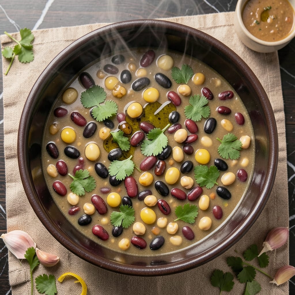 10 Bean Soup Recipe Crock Pot Vegetarian: Crock Pot Pantry Staples Simmered to Rich, Earthy Depth