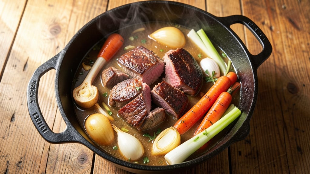 Beef Soup Bone Stew Recipe: Rich Umami Depth From Slow-Simmered Bones
