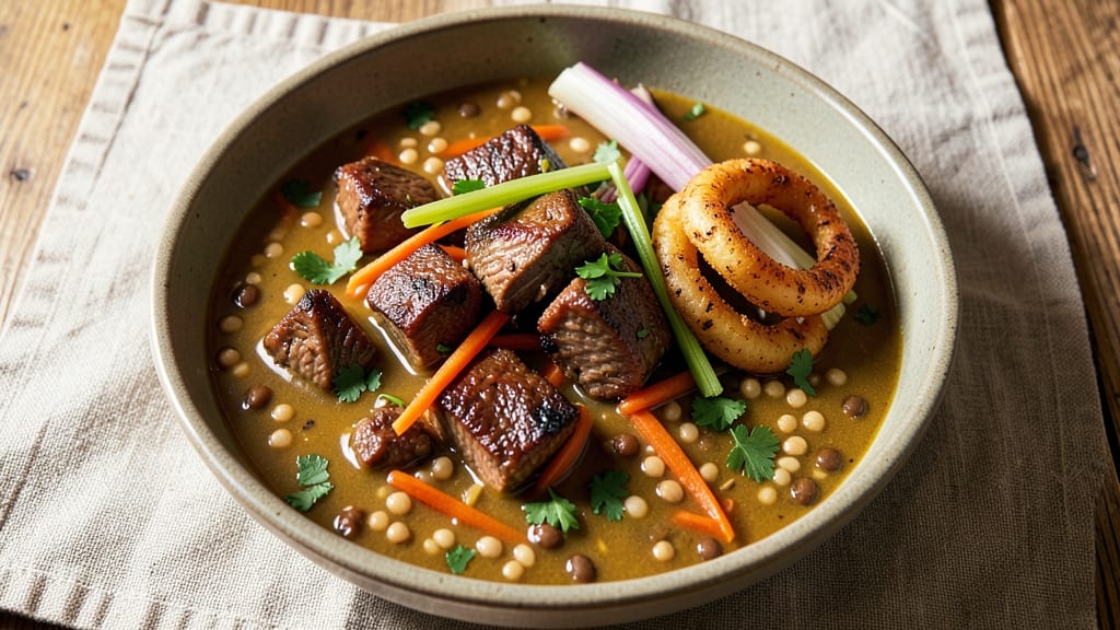 Beef Barley Lentil Soup Recipe: Hearty Simmered Depth With Tender Beef and Barley