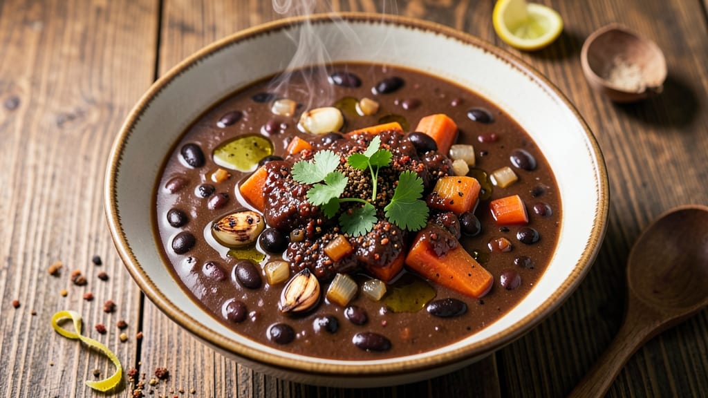 Black Bean Chili Soup Recipe: Smoky Spice and Hearty Bean Blend