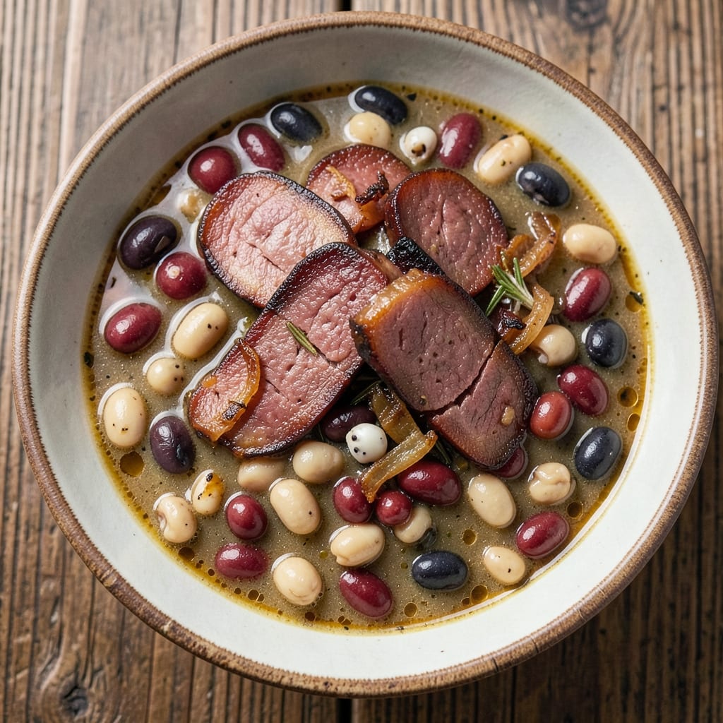15 Bean Soup Recipe with Smoked Sausage: Smoky-Spiced Pantry Powerhouse in One Pot