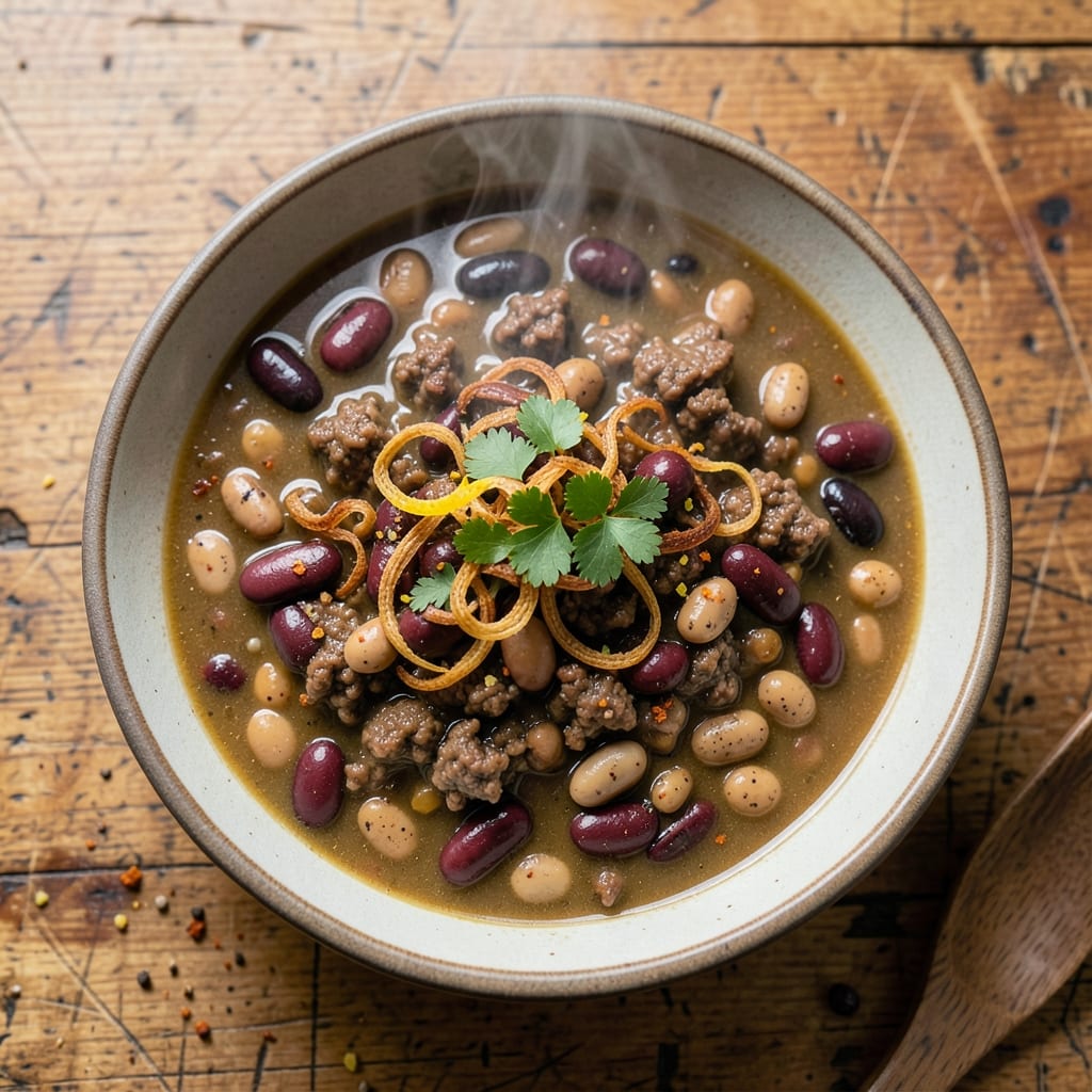 15 Bean Soup Recipe with Ground Beef: Hearty Pantry Pot Roast