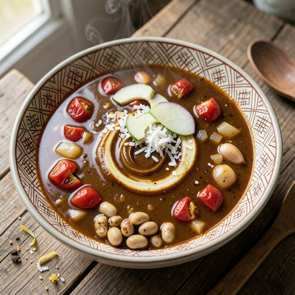 African Vegetable Soup Recipe: Earthy Spice and Tomato-Rich Tradition