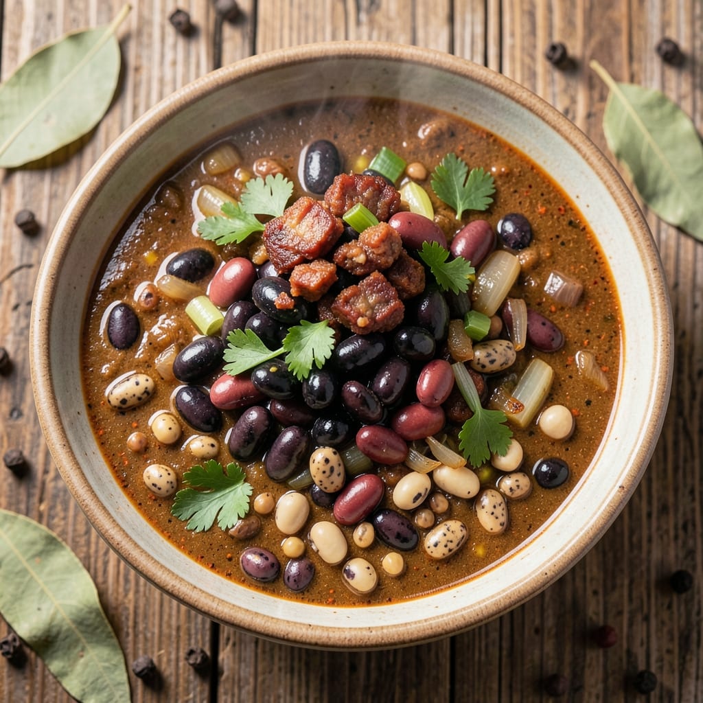 16 Bean Cajun Soup Recipe: Spice-Packed Pantry Powerhouse in One Pot