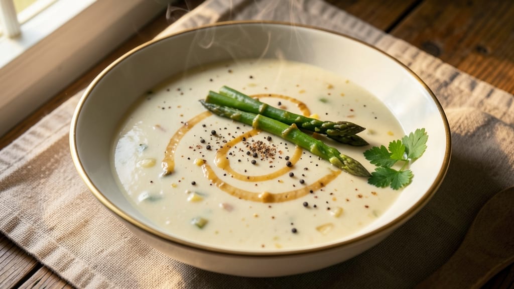 Pioneer Woman's Best Cream of Asparagus Soup Recipe: Silky Smooth With Earthy Freshness