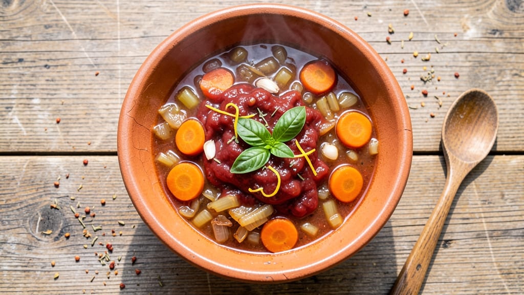 Best Italian Soup Recipe Ever: Homemade Minestrone With Rustic Vegetable Medley