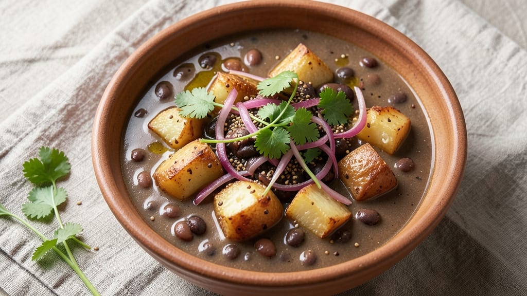 Black Bean and Potato Soup Recipe: Smoky Cumin and Lime Zest Harmony